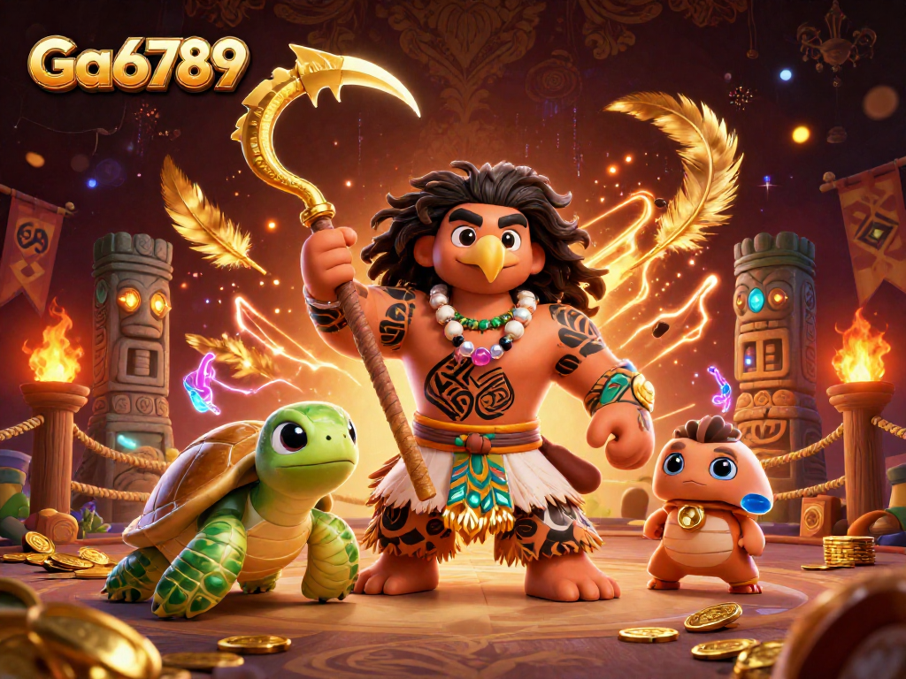 Engage with Ga6789's thrilling casino experience featuring mystical characters and vibrant game elements.
