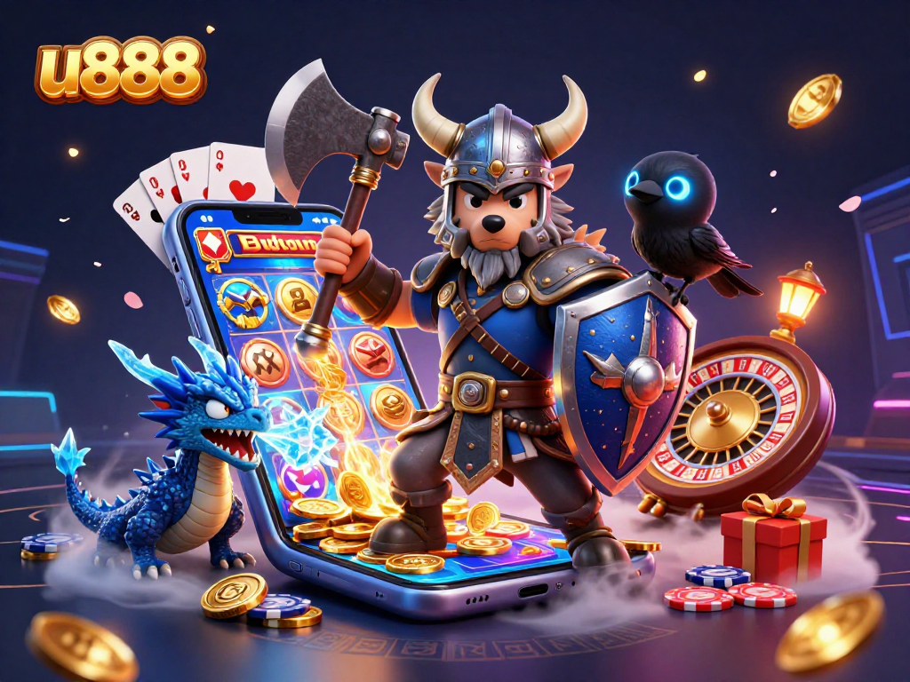 Engage in thrilling gameplay with u888, experiencing vibrant slot games, dragon action, and epic rewards.