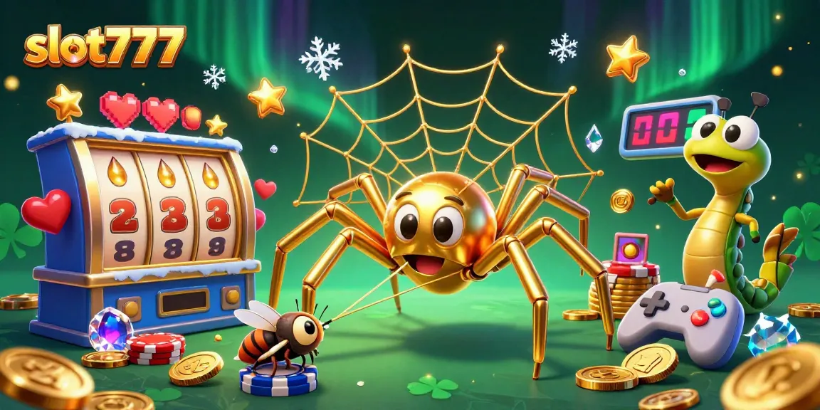 Experience thrill with slot777, as the golden spider spins a jackpot web inviting bold bets.