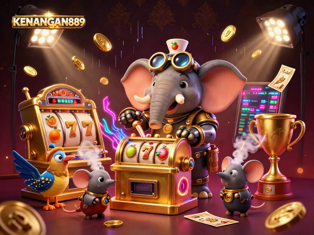 Experience excitement at KENANGAN889 with unique slot machines and lively gaming elements!