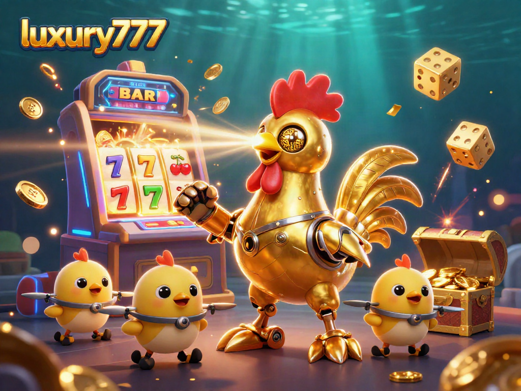 Menangkan hadiah besar dengan luxury777 dari mesin slot yang penuh koin emas!