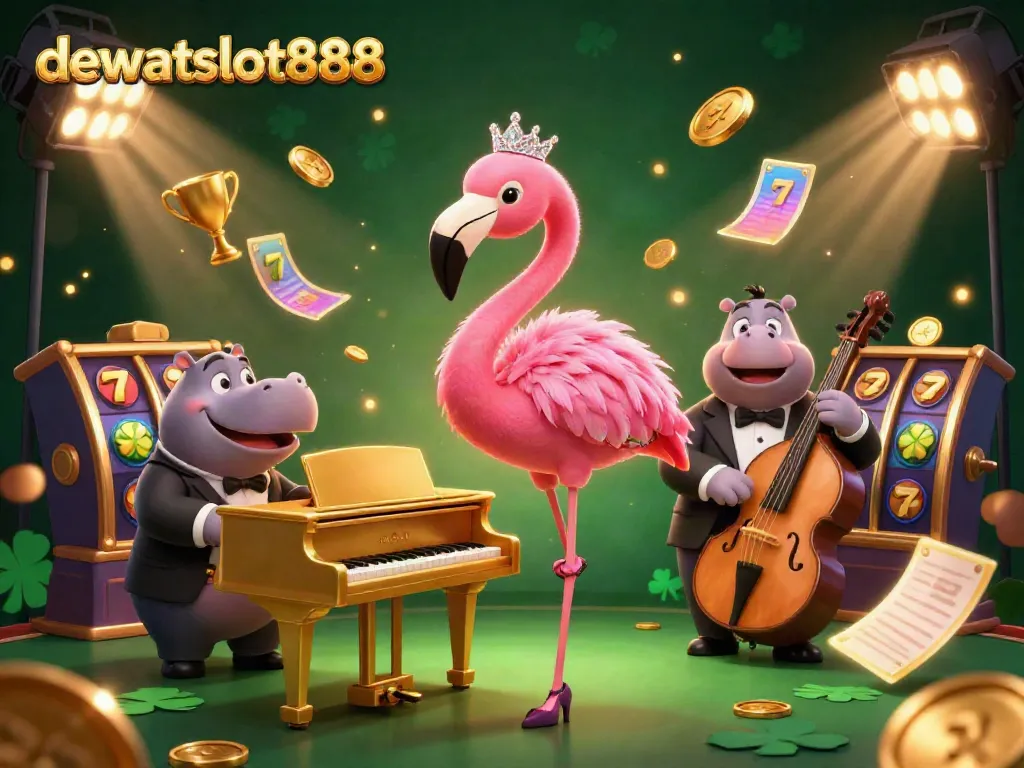Mengoptimalkan pengalaman bermain di dewataslot888 dengan gambar slot dan karakter kasino yang menarik.