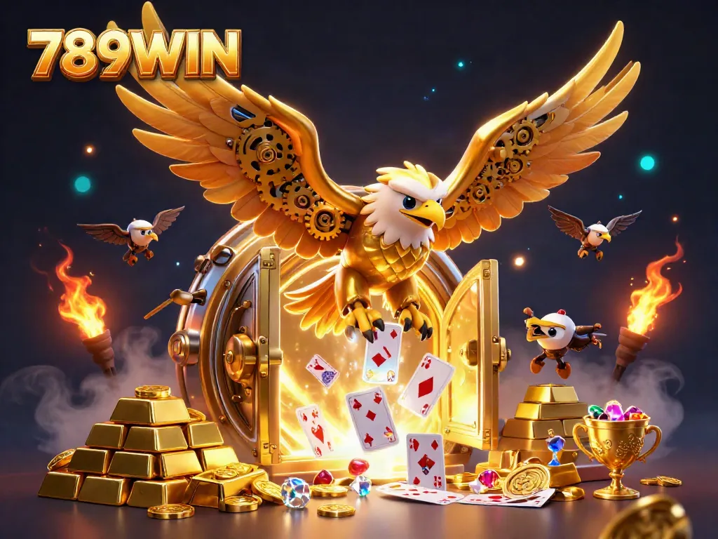 Experience the thrill of winning with 789WIN at a vibrant casino, filled with treasures.