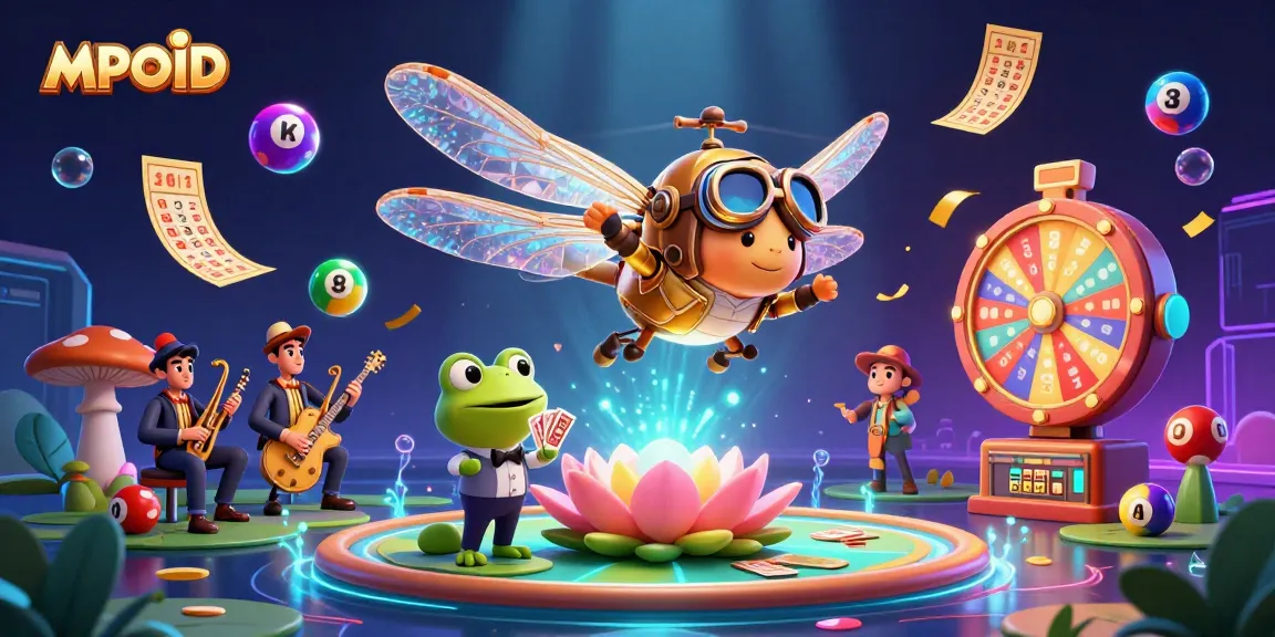 Engage with MPOID's vibrant casino scene featuring dynamic characters and exciting gaming elements.