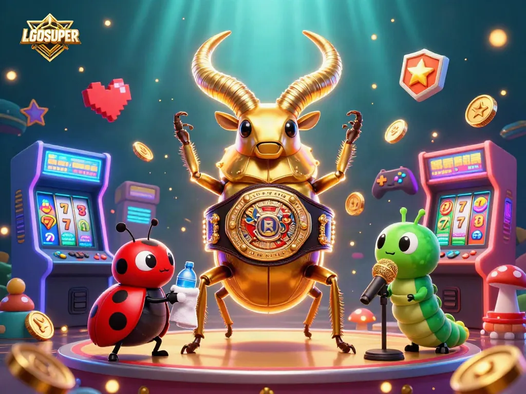 Players engage in thrilling slots action with LGOSUPER, featuring gold coins and adventure elements.