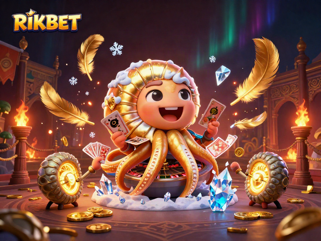 Engage with thrilling RIKBET moments as a giant nautilus roulette spins amidst glowing fossils and casino excitement.