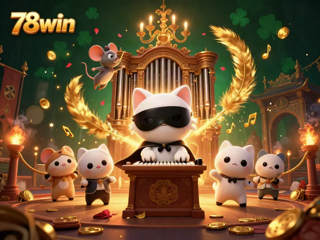Experience thrilling gaming at 78win with captivating casino elements and enchanting characters.