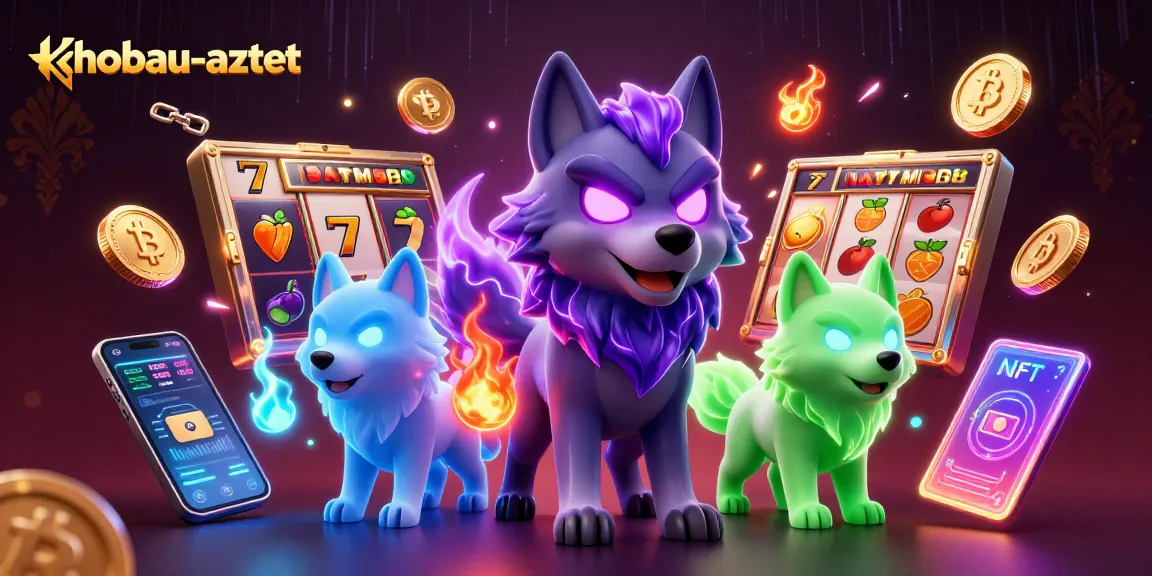 Play exciting khobau-aztec slots with glowing characters and vibrant elements for immersive gaming.