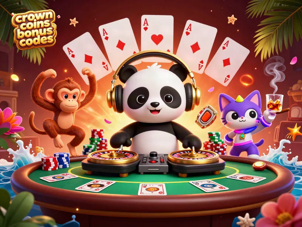 Engage with crown coins bonus codes while enjoying free spins and bonus offers in a vibrant casino scene.