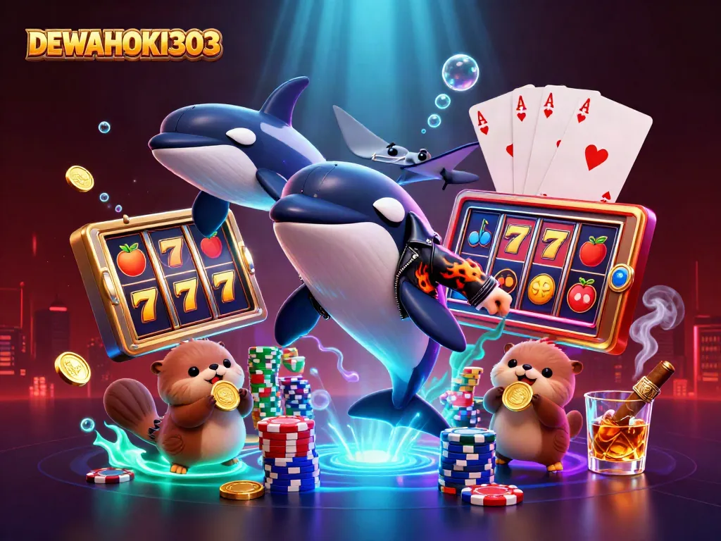 DEWAHOKI303 memperkenalkan sensasi permainan slot dengan simbol buah, jackpot, dan karakter laut yang unik.
