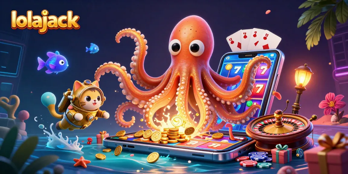Engage with the thrilling world of lolajack as the kraken emerges, unveiling vibrant slot games and casino treasures.