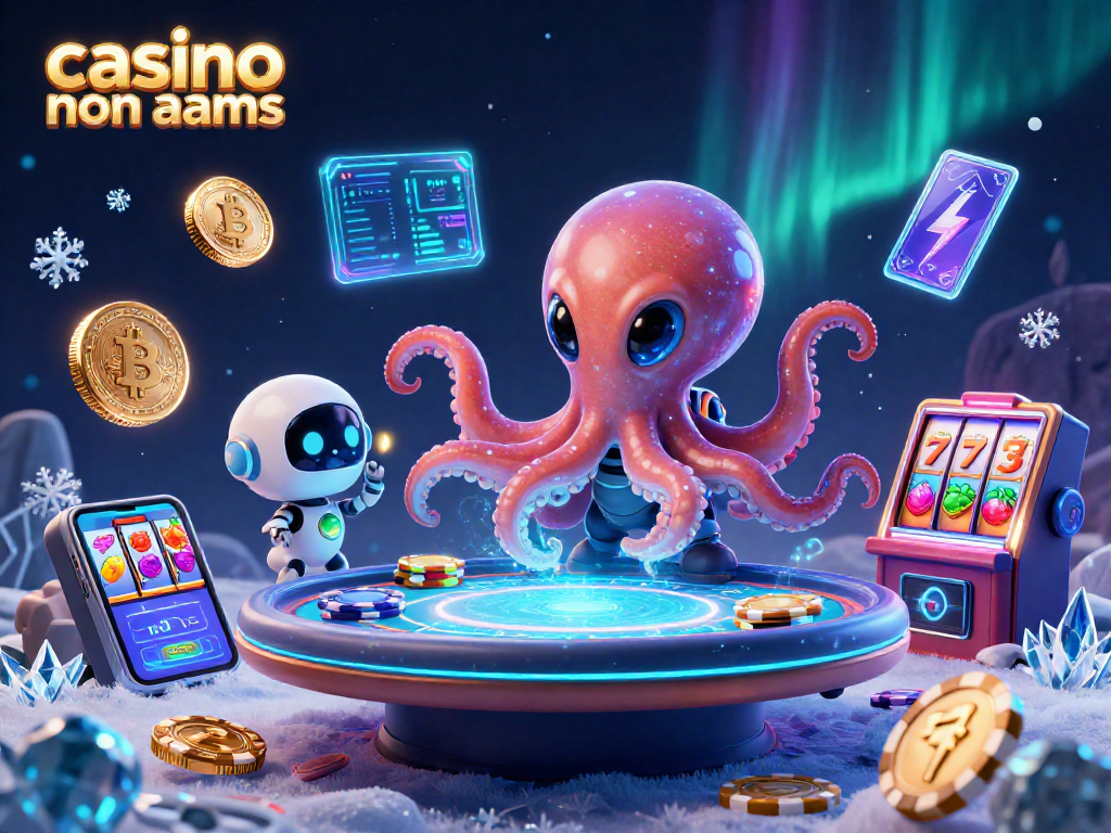 Gioca nel mondo del casino non AAMS con un polipo alieno e chip a forma di asteroide