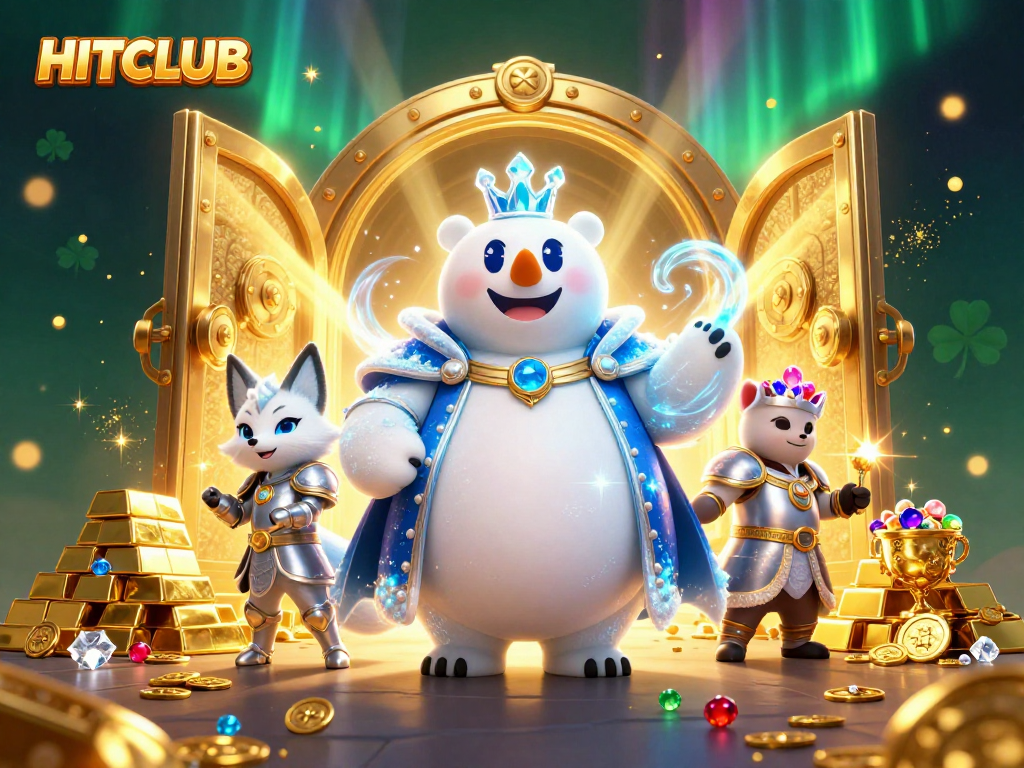 Experience the excitement of HITCLUB as you spin to win big with vibrant treasures!