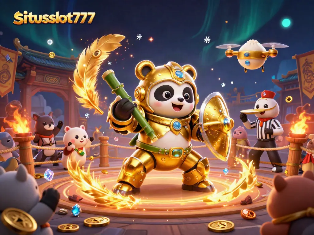 Experience the thrill of situsslot777 in an action-packed arena with vibrant gambling elements