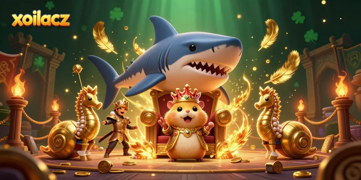 Bet big with xoilacz as the golden hamster king rules the casino world!