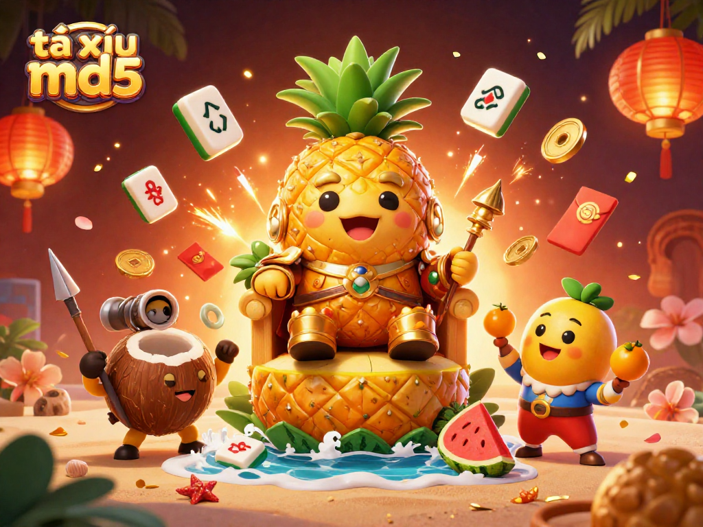 Experience thrilling gameplay in tài xỉu md5 with vibrant casino characters and dynamic elements.