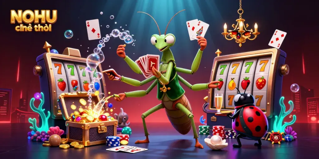 Experience exhilarating gaming with NOHU chính thức, featuring vibrant slots and rich casino elements.