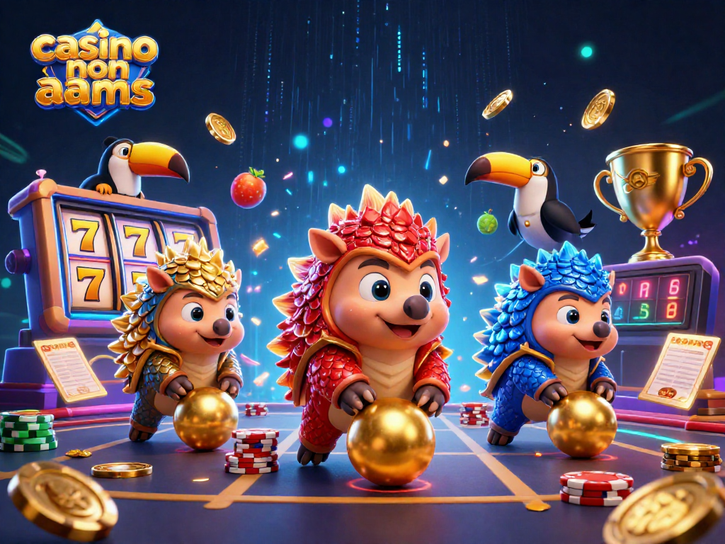 Gioca nei casino non AAMS e scopri i premi con i pangolini in azione tra slot e trofei!