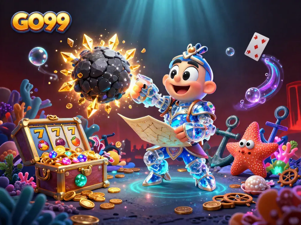 Experience thrilling wins with GO99's dynamic online casino world filled with vibrant treasure!