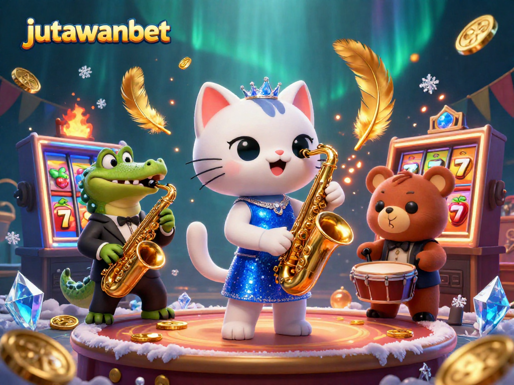 Experience thrilling moments with jutawanbet's vibrant online gaming scene featuring dynamic characters.