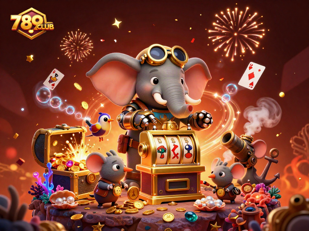 Engage with 789CLUB's exciting steampunk-themed slot adventure featuring dynamic gaming elements.