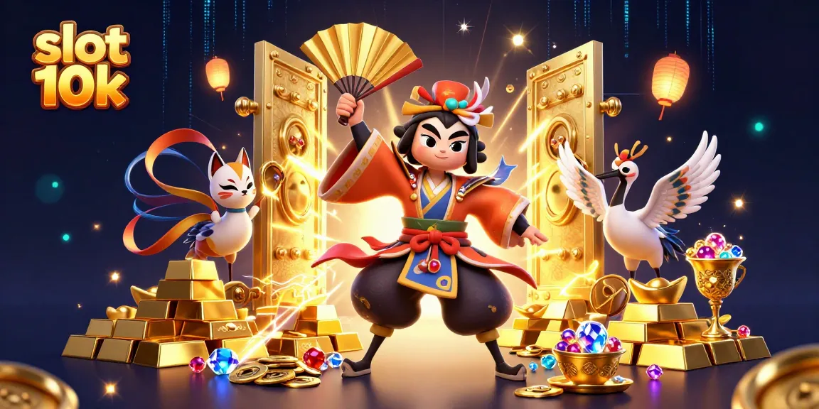 Putar slot 10k untuk meraih kemenangan dengan suasana kasino yang megah dan meriah.