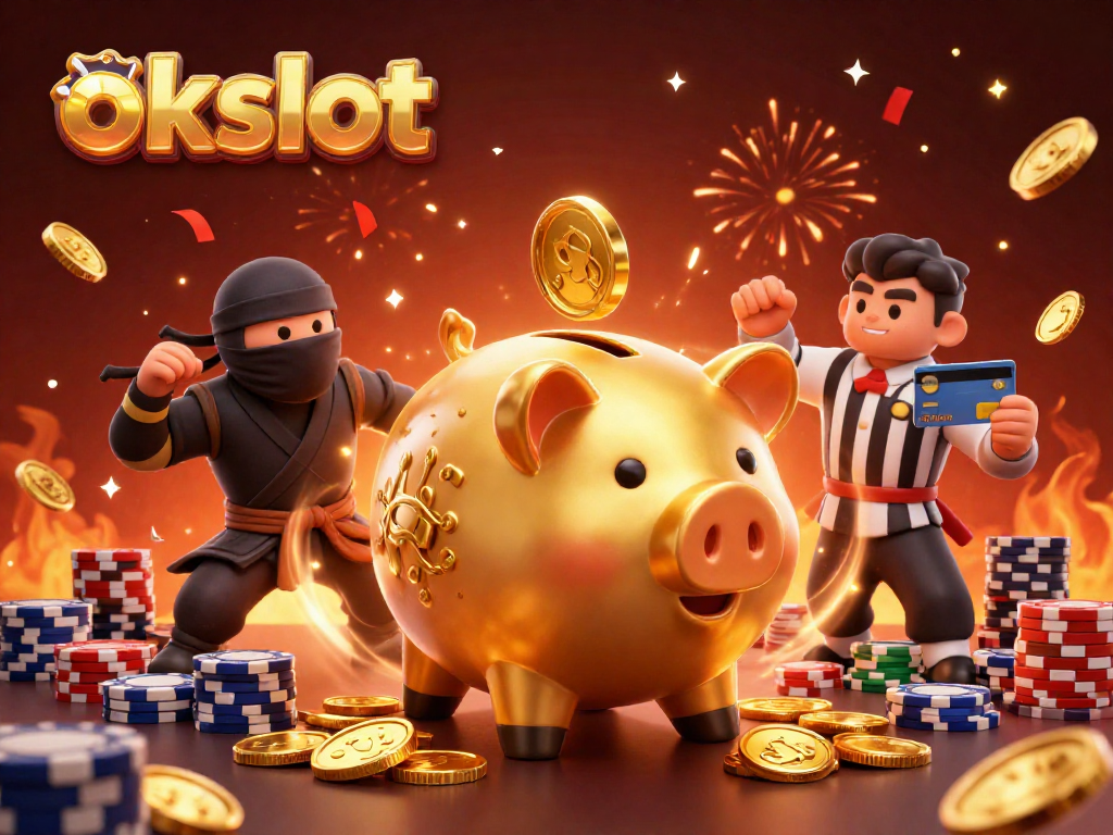 เล่นสล็อตกับ okslot สนุกสุดมันส์ พร้อมโบนัสการสมัครสมาชิกใหม่