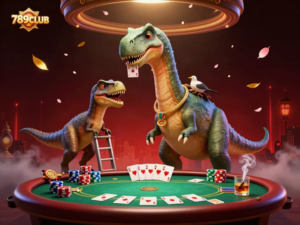 Engage with thrilling games at 789CLUB, featuring epic poker scenes and vibrant action.