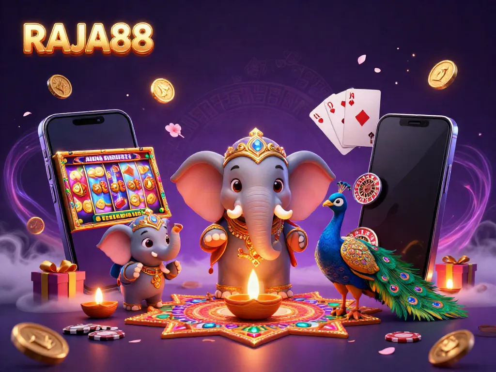 Menangkan hadiah besar bersama RAJA88 dengan slot terbaru dan simbol keberuntungan.