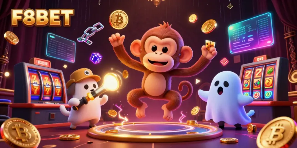 Experience thrilling games at F8BET with a ghost-hunting adventure in a haunted casino.