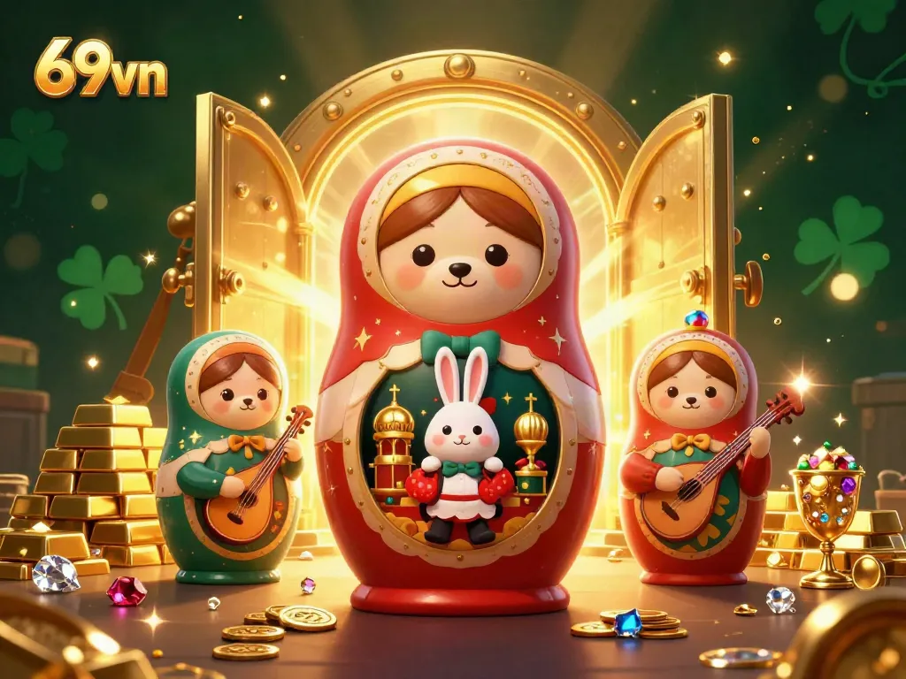 Experience thrilling casino excitement at 69vn with vibrant characters and dazzling game elements.