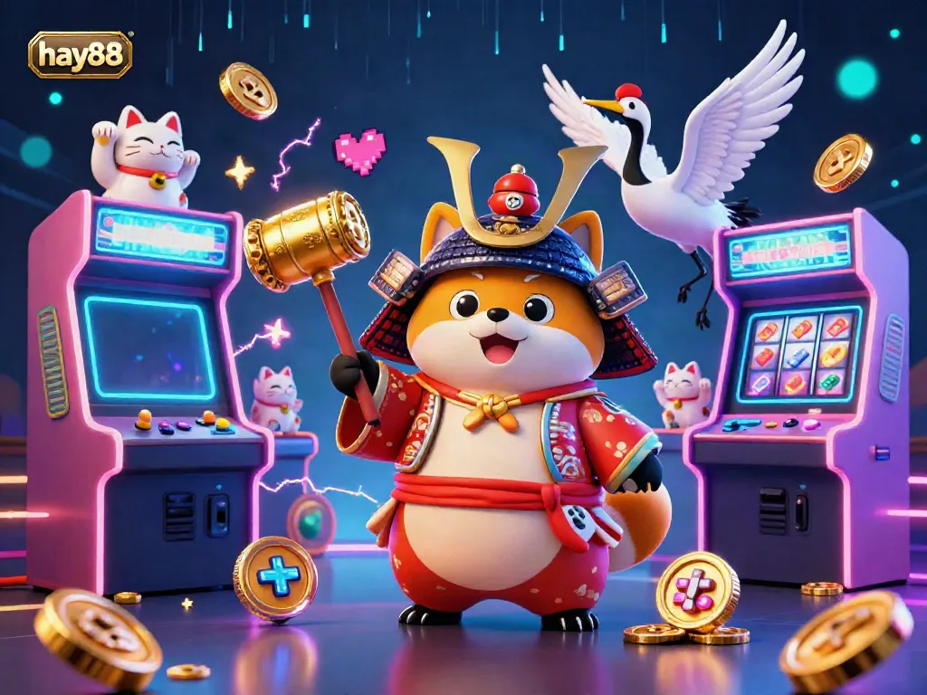 Engage with exciting games at hay88, featuring vibrant characters and fun casino elements.