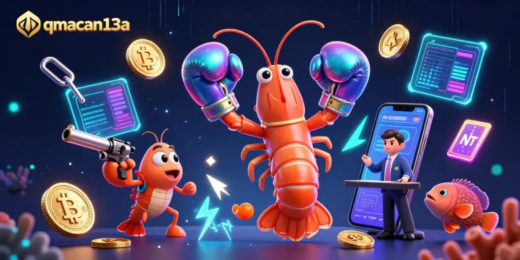 Spin to win with qqmacan13a in this vibrant 3D casino scene featuring fantastic sea creatures.