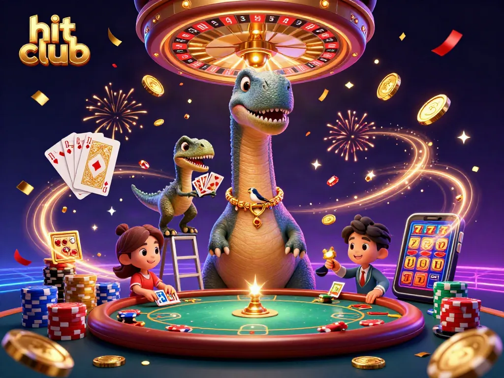Win big at hit club with vibrant casino excitement and action-packed gameplay.