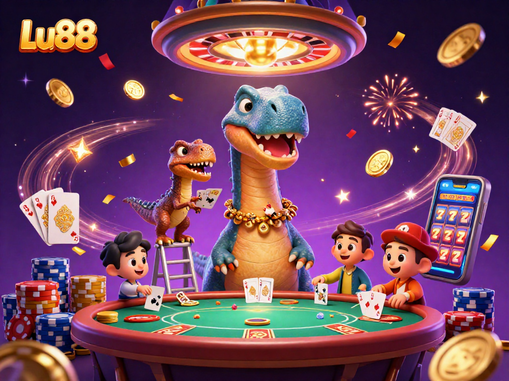 Experience thrilling gameplay at Lu88 with immersive casino elements and vibrant 3D visuals.